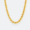 22 Carat Covering Gold Rope Chain