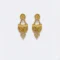22 Carat Covering Gold Jali Work Earrings
